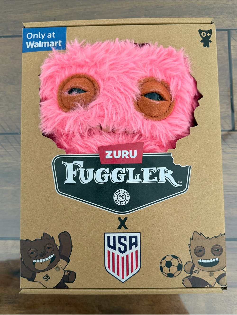 Fuggler Pink Plush Monster